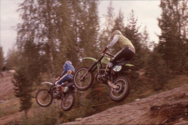 Thorleif hansen ja Jaroslav Falta Hyvinkää MM250 1978